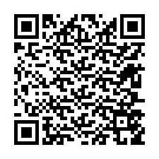 QR kód a telefonszámhoz +12607559661