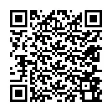 QR-Code für Telefonnummer +12607860719