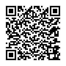 QR код за телефонен номер +12607862081