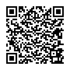 Codice QR per il numero di telefono +12607863142