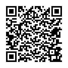 QR Code สำหรับหมายเลขโทรศัพท์ +12607863157