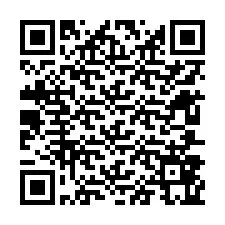 Codice QR per il numero di telefono +12607865680