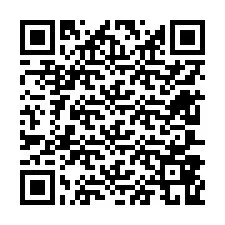 QR код за телефонен номер +12607869349