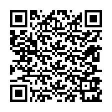 QR Code pour le numéro de téléphone +12607921161