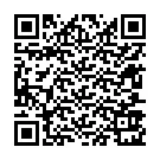 QR-код для номера телефона +12607921980