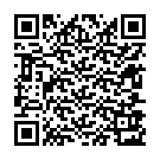 QR-код для номера телефона +12607923280