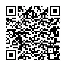 QR Code pour le numéro de téléphone +12607970612