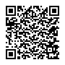 Código QR para número de teléfono +12607971719