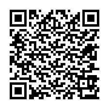 QR-код для номера телефона +12607973889