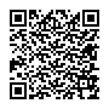 QR-code voor telefoonnummer +12607974646