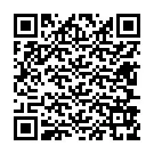 Codice QR per il numero di telefono +12607979626