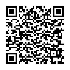 QR-код для номера телефона +12607979628