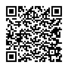 QR-code voor telefoonnummer +12607979632