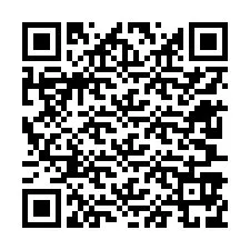 QR-код для номера телефона +12607979838