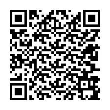 QR Code สำหรับหมายเลขโทรศัพท์ +12607995538