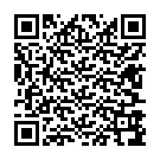 QR-code voor telefoonnummer +12607996032