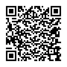 Código QR para número de teléfono +12607998153