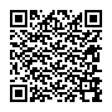 QR-Code für Telefonnummer +12607998250