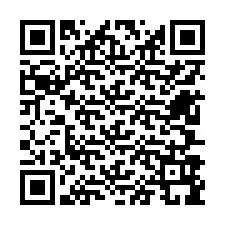 QR-koodi puhelinnumerolle +12607999227