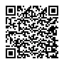 QR-koodi puhelinnumerolle +12608027096