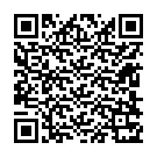 Codice QR per il numero di telefono +12608371215