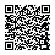 QR kód a telefonszámhoz +12608493109