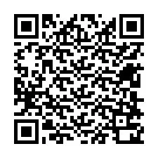 Codice QR per il numero di telefono +12608720253