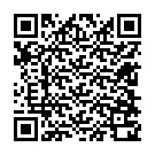 Código QR para número de telefone +12608720369