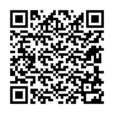 QR Code สำหรับหมายเลขโทรศัพท์ +12608722105