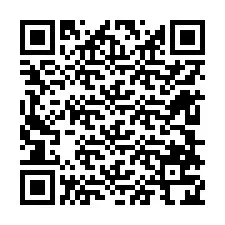 QR-koodi puhelinnumerolle +12608724721