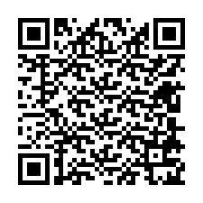 QR-koodi puhelinnumerolle +12608725856