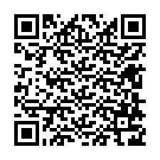 QR-koodi puhelinnumerolle +12608726552