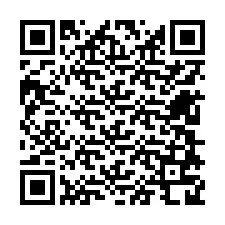 Kode QR untuk nomor Telepon +12608728077