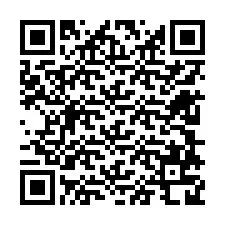 QR Code สำหรับหมายเลขโทรศัพท์ +12608728529