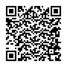 QR Code สำหรับหมายเลขโทรศัพท์ +12608728954