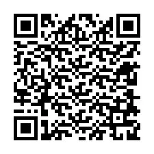 QR kód a telefonszámhoz +12608729088