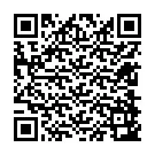 QR код за телефонен номер +12608943689