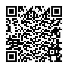 Kode QR untuk nomor Telepon +12608944952