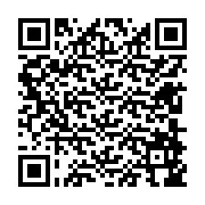 QR код за телефонен номер +12608946716