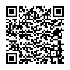 QR-code voor telefoonnummer +12608949003