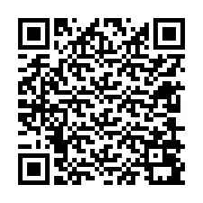 Codice QR per il numero di telefono +12609091988