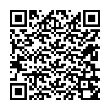 QR-koodi puhelinnumerolle +12609250071