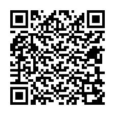 QR-code voor telefoonnummer +12609252003