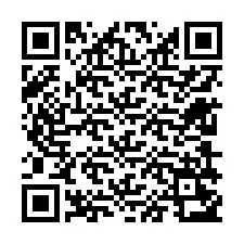 Código QR para número de teléfono +12609253689