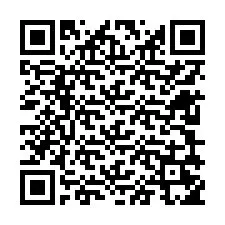 QR-code voor telefoonnummer +12609255028