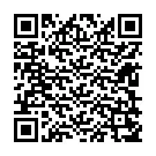 Código QR para número de teléfono +12609257225