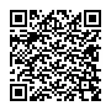 Kode QR untuk nomor Telepon +12609258276