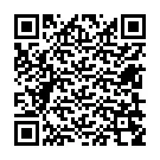 QR-code voor telefoonnummer +12609258917