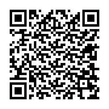 Kode QR untuk nomor Telepon +12609274388