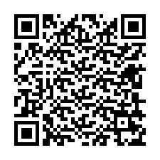 QR код за телефонен номер +12609275456